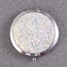 Lurrose Travel Wallet Bling Compact Mirror Round Folding Mirror Double- sided Cosmetic Mirror Portable Pocket Mirror Rhinestone Mirror for Travel and Home Use (Colorful White) Travel Mirror - Buy Online on SooperMarket.com