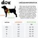 DDOXX Nylon Step-In Dog Harness - Adjustable Orange Puppy Harness for All Sizes - XXS (1.0 x 26-35 cm) - Comfortable & Durable International Shipping - Buy Online on SooperMarket.com