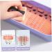 3-in-1 Makeup Brush Cleaner & Organizer with Cleaning Mat | Portable 8.7x3.5x2.2 inch Cosmetic Brush Holder for Effortless Cleaning & Drying - Buy Online on SooperMarket.com