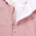 Kids Tales Newborn Baby Winter Romper | Rabbit Ear Hooded Zipper | 6-9 Months | Pink Thick - Buy Online on SooperMarket.com