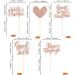 Rsstarxi 30 Pack We Will Miss You Cupcake Toppers Glitter Heart Good Luck Cupcake Decorations We Need You Cupcake Picks for Retirement Farewell Going Away Party Cake Decorations Rose Gold Design 2 Rose Gold - Buy Online on SooperMarket.com