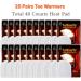 40 Count Toe Warmers - Long Lasting Heat up to 8 Hours | Disposable Foot Warmers for Men/Women | Ideal for Outdoor Sports, Hunting, and Office Use - Buy Online on SooperMarket.com