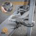 FIRSTSAFE E Scooter Castle - Theft-Proof Handpage Lock for e-Bikes & E-Scooters | Silicone Protection Against Scratches | High-Security Bicycle Lock - Buy Online on SooperMarket.com