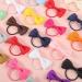 40 pcs Baby Hair Ties & 10 pcs Hair Clips Set for Toddlers - Elastic Hair Bands and Ribbon Bows, Girls Hair Accessories - Buy Online on SooperMarket.com