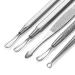 Jewelrywe 5pcs Blackhead Remover Tool Set - Stainless Steel Comedone Extractor for Acne & Blackhead Removal - Buy Online on SooperMarket.com