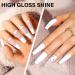 AILLSA White Gel Nail Polish 15 ML - Long Lasting UV Gel Varnish for DIY Manicure at Home - Buy Online on SooperMarket.com