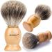 Shaveway 100% Original Pure Badger Shaving Brush. Engineered for the Best Shave of Your Life.For all methods,Safety Razor,Double Edge Razor,Staight Razor or Shaving Razor, This is the Best Badger Brush. Beige