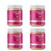 Almondmus-Seba Garden-2kg pure natural creamy smooth californian almond butter spread 100% almonds paleo keto-friendly without sugar additive 500 g (4 Pack)