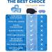 Travel Eye Cover for Rest - Reusable Blindfold for Adults Comfortable Sleepmask Perfect Travel Accessories(Black) - Buy Online on SooperMarket.com
