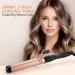 LXMTOU 38mm Large Barrel Curling Wand for Big Curls on Long, Thick Hair - Adjustable Temperature Curling Iron with Glove - Auto-Off Feature - Gold - Buy Online on SooperMarket.com