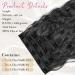 REECHO 5PCS Brown Clip in Hair Extensions 24 Thick Long Loose Waves HE002 - Invisible Lace Weft Natural Soft Hairpieces - C Jet Black - Buy Online on SooperMarket.com