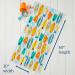 Kids Surfboards Pattern 100% Cotton Beach Towel - 30 x 60 Quick-Dry & Absorbent for Bath, Pool, Camping & Travel - Boys & Girls - Buy Online on SooperMarket.com