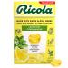 Ricola No Sugar Added Lemon Mint Cough Suppressant Throat Drops 18 Count Box