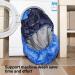 BISINNA 4 Season Backpacking Sleeping Bag with Pillow - Waterproof Lightweight Warm Washable for Adults Kids - Ideal for Camping Hiking Mountaineering - Blue (Right Zipper) - Buy Online on SooperMarket.com