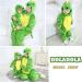 Doladola Unisex Baby Toddler Romper Hooded Cartoon Sleepsuit - Green Dinosaur (3.5-4.5 Years) - Buy Online on SooperMarket.com