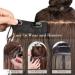 REECHO 20 Inch Ash Brown Clip in Hair Extensions - Pack of 4, 200g - Natural Soft Synthetic Hairpieces for Women - Buy Online on SooperMarket.com