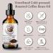 Roasted Coffee Bean Carrier Oil. 120ml. 100% Pure. Cold-pressed. Unrefined. Organic. Rich in Antioxidants. Chemical-free. Great for Under-Eye Circles. Natural Moisturizer for Face Body Hair. Bella Terra Oils. 120 ml (Pack of 1) - Buy Online on SooperMarket.com