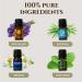 Ecodrop Wellness Oil Blend Collection - 4X 5ml Bottle Set | Natural & Organic Therapeutic Grade Aromatherapy Eucalyptus Lavender Tea Tree Lemon & Ravensara Essential Oil Blends Diffuser Gift Kit Wellness Blends - Buy Online on SooperMarket.com