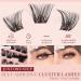 Shop Higu Clace Self Adhesive Eyelashes - 54pcs D Curl Pre-Glued Lash Clusters Kit | Easy Press On False Lashes with Tweezers - No Glue Needed (8-16mm Sparkle - Buy Online on SooperMarket.com