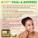 Organic African Black Soap 1lb Bar for Acne & Dark Spots | Face & Body Treatment | 60-Day Guarantee - Buy Online on SooperMarket.com