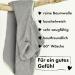 Moyo Hooded Towel with Ears - Gray | 75x75cm Toddler & Baby Bathing Poncho | 100% Terry Cotton | Washable Baby Hooded Towel - Buy Online on SooperMarket.com