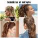 Aaiffey Banana Hair Clips for Women - Classic Double Comb Clips Leopard Print Ponytail Holder - Pack of 4 - Buy Online on SooperMarket.com