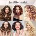Hair Curler Automatic Curling Iron: 1.1inch Waver Hair Tool with 30s Instant Heat - Rotating Curling Wand Black - Buy Online on SooperMarket.com