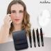 ActivePur 4 Pcs Precision Tweezers Set for Facial Hair, Ingrown Hair, Blackheads - Stainless Steel Professional Tweezer Set with PU Bag - Buy Online on SooperMarket.com