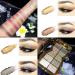 UIFCB Glitter Eyeshadow Palette - 10 Sparkling Colors | Highly Pigmented & Long Lasting Makeup Set in Gold (Type 6) - Buy Online on SooperMarket.com