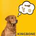 Croci King Bone for Dogs | Natural Cowhide Chewing Snacks - 7.5 cm 140g Baseball Ball & Tooth Cleaning Sticks - Buy Online on SooperMarket.com
