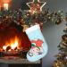 YYHHAOFA Sunflower Seeds and Mushroom Prints Christmas Decorative Stockings : Soft Light and Tactile Suitable for Christmas Holiday Party - Buy Online on SooperMarket.com