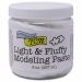The Crafters Workshop Modeling Paste Medium  Surface Prep and Dimension Additive  Texture for Canvas  Paper  Wood or Paints  Provides Depth for Acrylic or Oils  Modeling Paste  8-oz  Light/Fluffy Modeling Paste Light/Flu...
