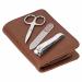 Chali 7-Piece Nail Set - Stainless Steel Manicure/Pedicure Kit with Case Nail Scissors Clippers & Glass File | International Shipping - Buy Online on SooperMarket.com