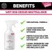 Wet Dog Odour Neutraliser 500ml | Waterless Ourdour Eliminator | Rinse Free Deodoriser Spray | Pleasant Smelling Dog Ingredients |100% Cruelty Free - Buy Online on SooperMarket.com