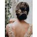 SWEETV Handmade Wedding Hair Pins for Brides - 2Pcs Bridal Hair Accessories Set - Buy Online on SooperMarket.com