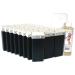 Epilwax S.A.S-Set with 24 disposable wax scooters potassium & azulene with rollers large model for legs armpits and body 250 stripes and 1 bottle of oil after hair removal.