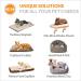 K&H Pet Products Small Heated Pet Bed Warmer | Waterproof Pet Heating Pad - Gray (8.5 x 9 in) - Buy Online on SooperMarket.com