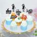Cyodoos 24PCS Music Singe Cupcake Toppers Music Enthusiast Concert Theme Legendary Since 1989 Theme Party Birthday Birthday Cupcake Toppers for Girls Music Singer Party Cupcake Toppers Black - Buy Online on SooperMarket.com