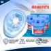 48pk Ocean Blue Toilet Fresheners 70g - 1000 Flushes, Limescale Prevention - Toilet Cistern Blocks - Buy Online on SooperMarket.com