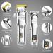 Hatteker Waterproof Hair Clipper for Men - Cordless T-Blade Trimmer & Beard Kit - Professional USB Rechargeable - Buy Online on SooperMarket.com