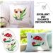 Embroidery Starter Kit: Mushroom Cross Stitch Set for Beginners - 5 Sets with Patterns, Instructions, Hoops, Needles & Threads - Buy Online on SooperMarket.com