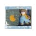 Sterntaler gift set Ben velcro bib and mini toy figure age: from 0 months Ben Cartoon