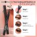 JIMIRE False Eyelashes Wispy Fluffy Cat Eye 6D Volume Russian Strip D Curl Faux Mink Lashes with 2 in 1 Magic Eyelash Glue and Tweezers Look Like Lash Extension 7 Pairs Pack - Buy Online on SooperMarket.com