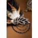 BABEYOND Feather Headpiece Sequined Showgirl Flapper Headband 1920s Accessories (style 1) - Buy Online on SooperMarket.com