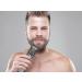 BEPER 40.332 Rechargeable Beard Shaper with Stainless Steel Blades - 20 Lengths, USB Charging - Black - Buy Online on SooperMarket.com