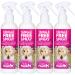 Pretty Pooch Tangle Free Detangling Spray - Leave in Hair Conditioner for Dogs - Removes Knots and Tangles - pH Balanced & Hypoallergenic Formula (250ml)