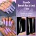 Canvalite 504 Piece Artificial Nail Set - 12 Sizes of Gel & Acrylic Tips with Nail Accessories & File for DIY Geln gel - Buy Online on SooperMarket.com