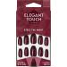 Elegant Touch Colour False Nails Steel the Night Oval Shape (previously known as After Dark) 24 Nails with Glue included & Colour Nails - Power Trip - Shimmer Dusky Rose - Oval Shape Variety Pack + Shimmer Dusky Rose - Buy Online on SooperMarket.com