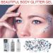 Sparkling White Body Glitter Gel for Face, Eyes, Hair - Long Lasting Mermaid Scales Makeup for Festival, Party, Halloween - Women, Kids - Buy Online on SooperMarket.com