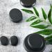 36pcs Basalt Hot Stones Set - Round Massage Stones for Body Relaxation | Spa Essentials - International Shipping - Buy Online on SooperMarket.com
